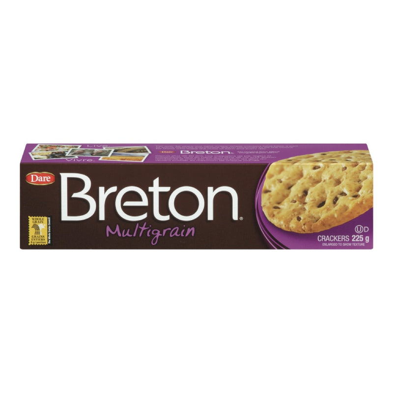 Breton Multigrain Crackers, 225 g