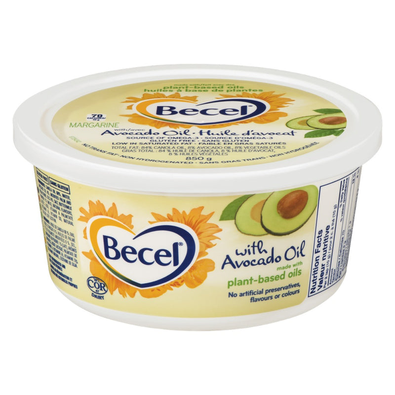 Becel Margarine made with avocado oil, 850 g