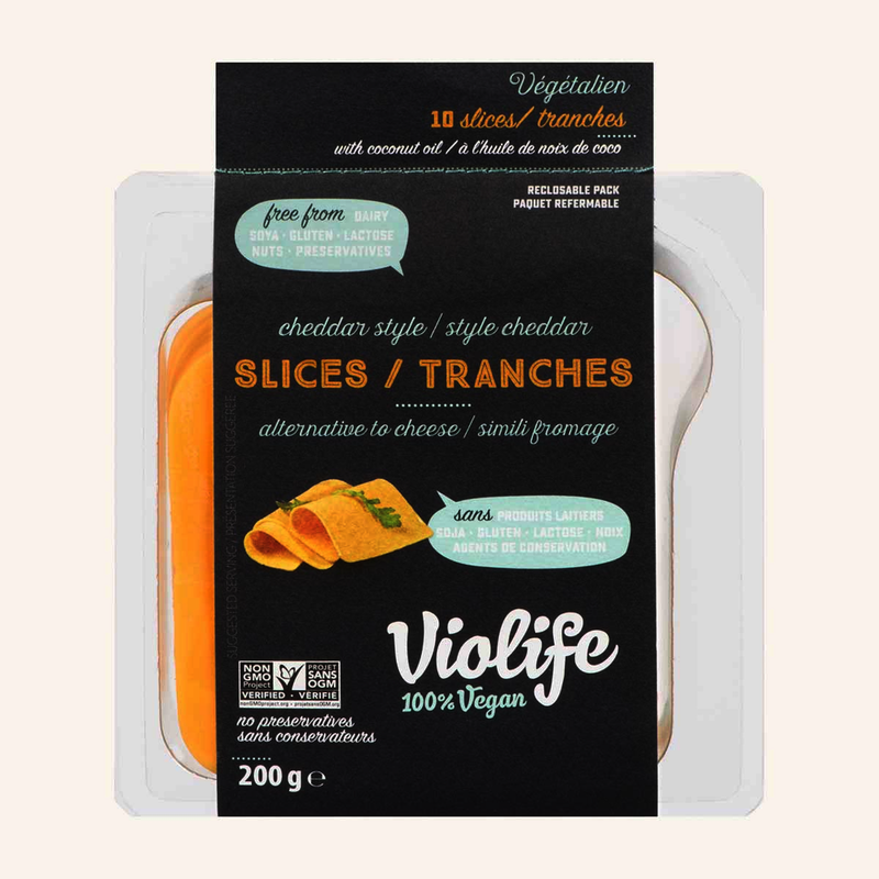 Violife Cheddar Style Vegan Cheese, 200 g
