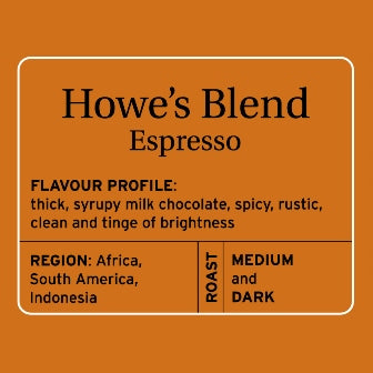 GALILEO COFFEE CO. Howe's Blend Espresso 400g