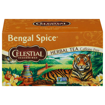 CELESTIAL Seasonings Bengal Spice Caffeine Free Herbal Tea 20's