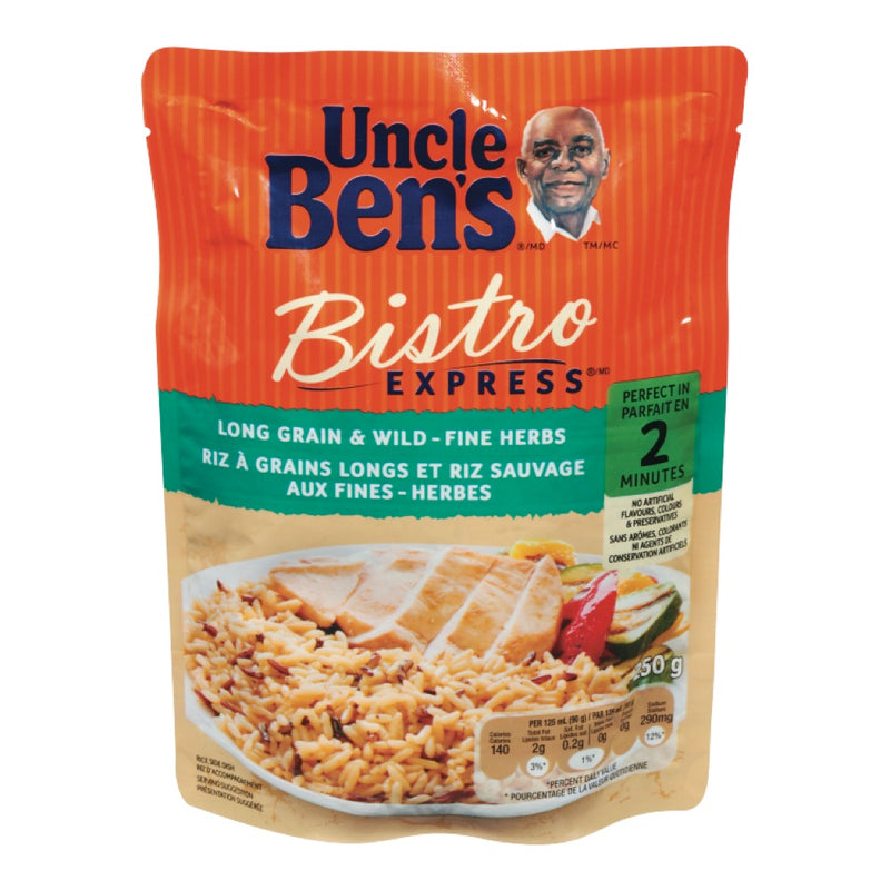 UNCLE BEN'S Bistro Express Long Grain & Wild - Fine Herbs 250g