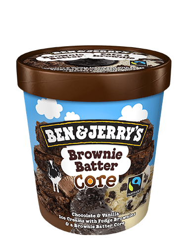 BEN & JERRY'S Brownie Batter Core 500ml