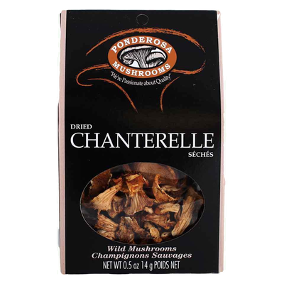 Ponderosa Mushrooms Dried Chanterelle, 14 g
