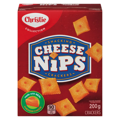 CHEESE NIPS Cheddar Cheese Crackers 200g