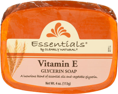 Clearly Natural Essentials Vitamin E Glycerin Soap, 113 g