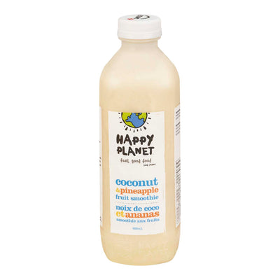 HAPPY PLANET Coconut & Pineapple Fruit Smoothie 900ml