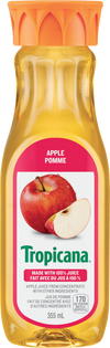Tropicana Apple Juice, 355 ml