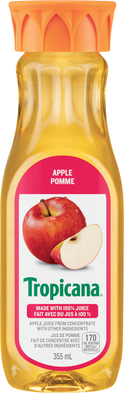 Tropicana Apple Juice, 355 ml