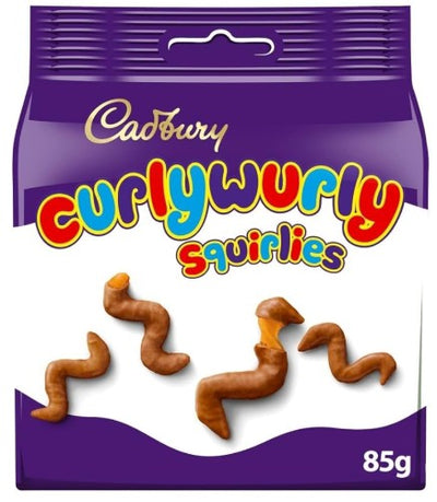 CADBURYCURLY WURLY SQUIRLIES 85 G