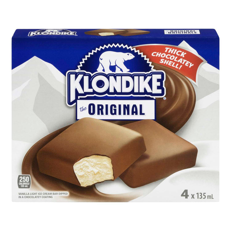 Klondike Original Ice Cream Bar, 135 mL, 4 ct