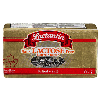 Lactantia Lactose Free Salted Butter, 250 g