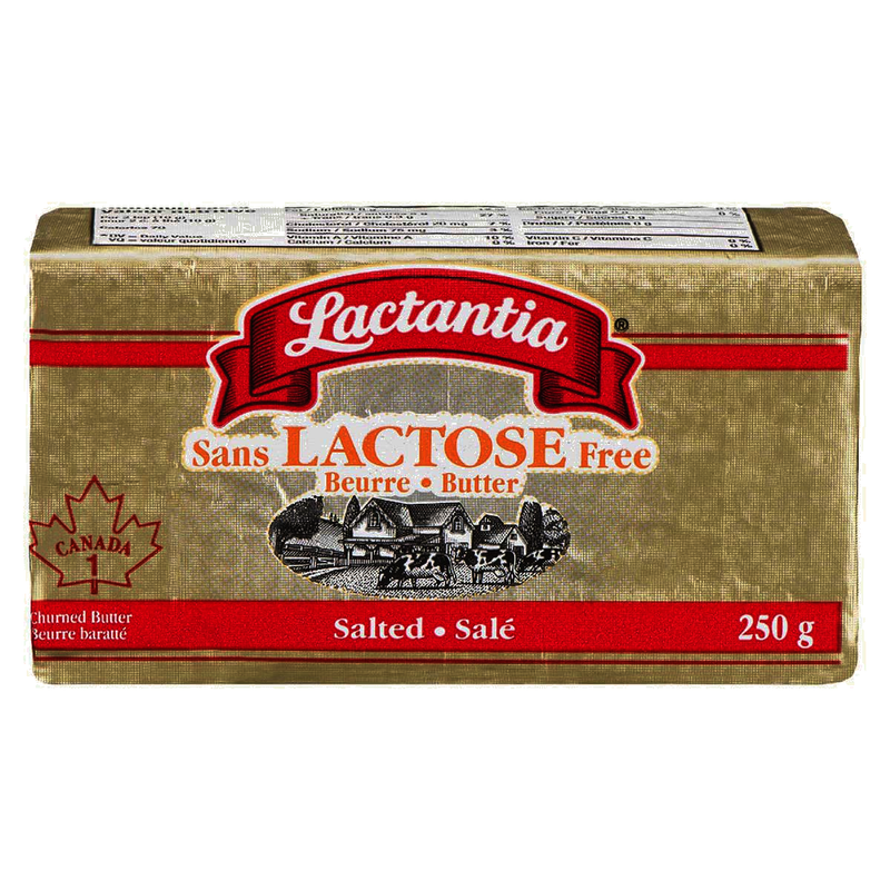 Lactantia Lactose Free Salted Butter, 250 g