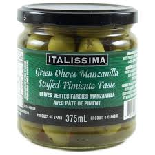 ITALISSIMA MANZANILLA OLIVES P 375 ml