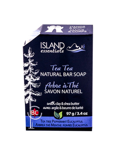 Island Essentials Tea Tea Natural Bar Soap, 97 g