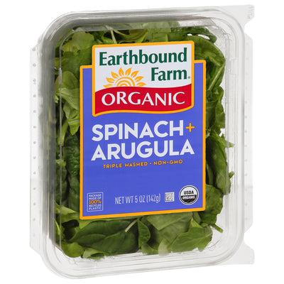 Earthbound Farm Baby Spinach & Baby Arugula, 142 g
