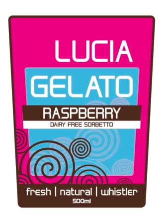 LUCIA GELATO Raspberry 500ml