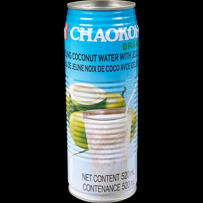 Chaokoh Brand Coconut Water With Jelly, 520 mL