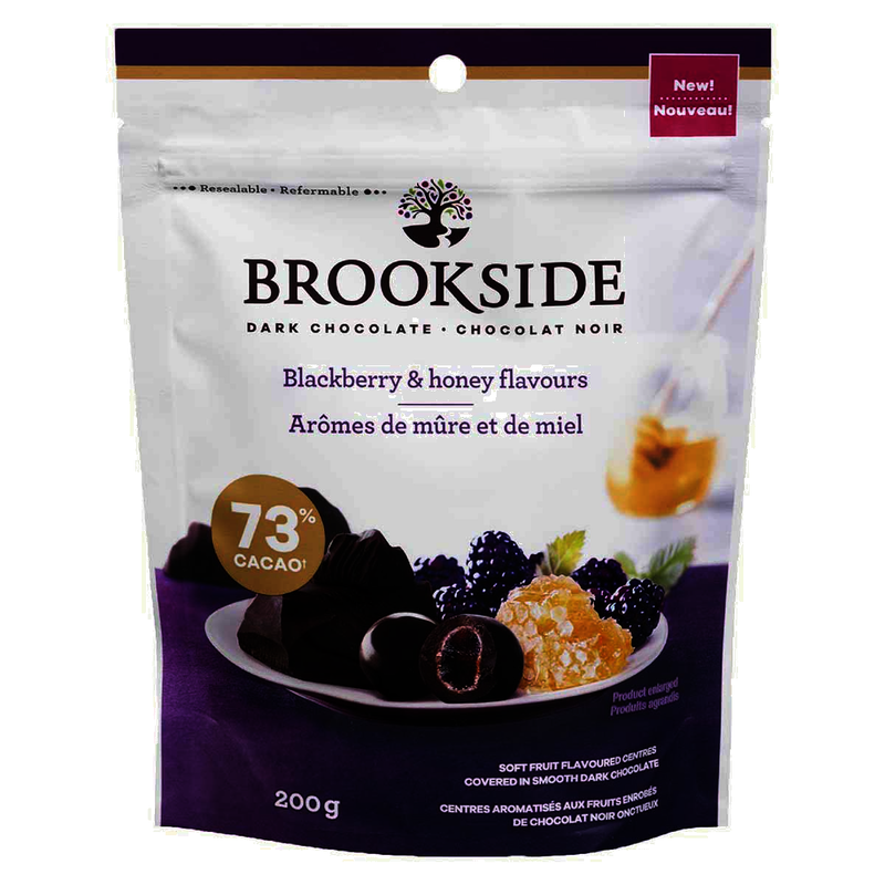BROOKSIDE Blackberry & Honey Flavours Dark Chocolate 200g