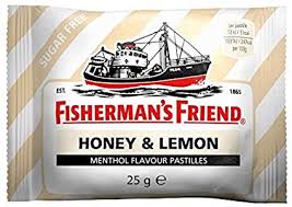 FISHERMAN'S Friend Honey & Lemon Menthol Flavour Pastilles 25g