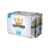 SAPPORO PREM ZERO NON ALCOHOLI 6 PK