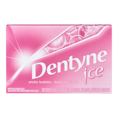 DENTYNE Arctic Bubble Sugar-Free Gum 12 Pieces