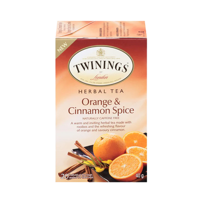 Twinings Herbal Tea Orange And Cinnamon Spice, 40 g