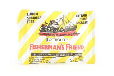 FISHERMAN'S Friend Lemon Sucrose Free Lonzenges 22's