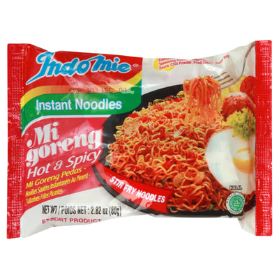 Indo Mie Stir Fry Hot & Spicy Instant Noodles, 80 g