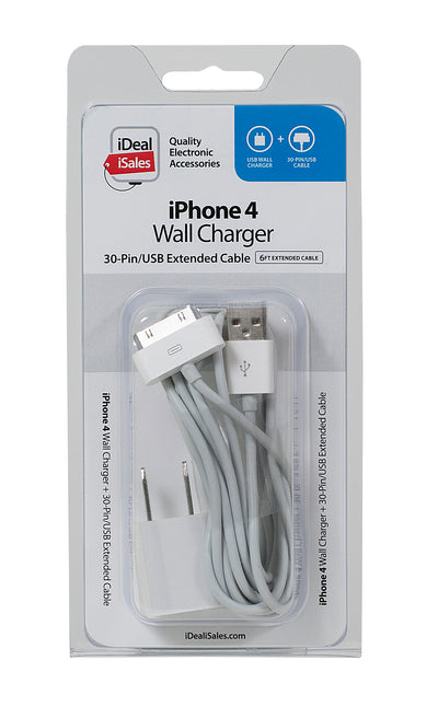 iDEAL iSALES iPhone 4 Wall Charger