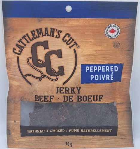 CATTLEMAN'S CUT PEPPERED JERKY 70 g