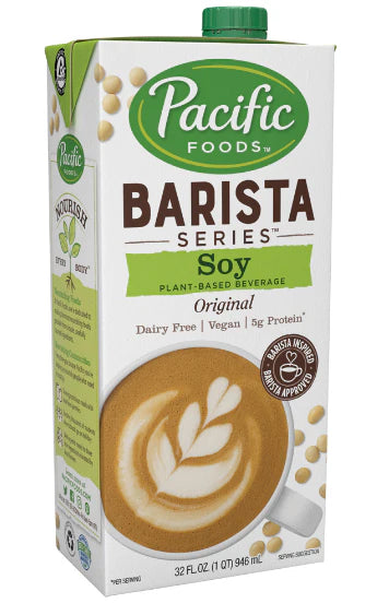PACIFIC BARISTA SOY MILK 946 ml