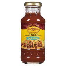 OLD EL PASO MILD TACO SAUCE 215 ml