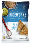 Riceworks Sea Salt Rice Snack, 156 g