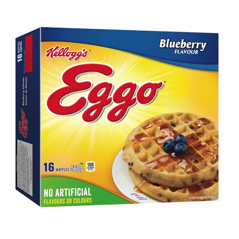 Eggo Blueberry Waffles, 560 g