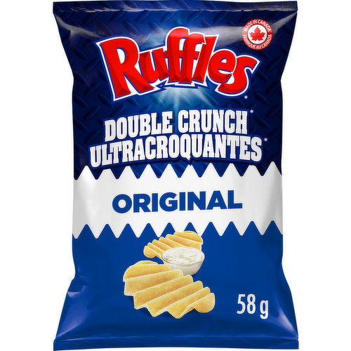 Ruffles Double Crunch Original, 58 g