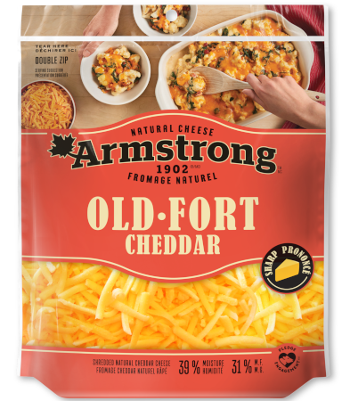 ARMSTRONG Old Fort Cheddar Cheese 450g