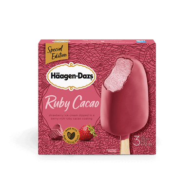 HAAGEN-DAZS Ruby Cacao Multipack 3 x 72mL