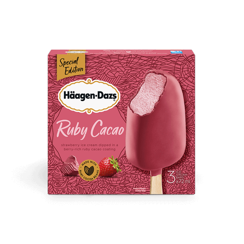 HAAGEN-DAZS Ruby Cacao Multipack 3 x 72mL