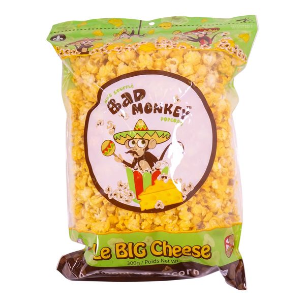 Bad Monkey Le Big Cheese Popcorn, 300 g