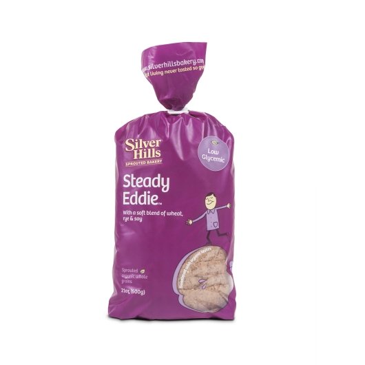 SILVER HILLS Sprouted Power Steady Eddie Bread 595g