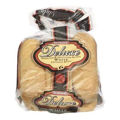 Dempster's Deluxe White Sausage Buns, 6 ct