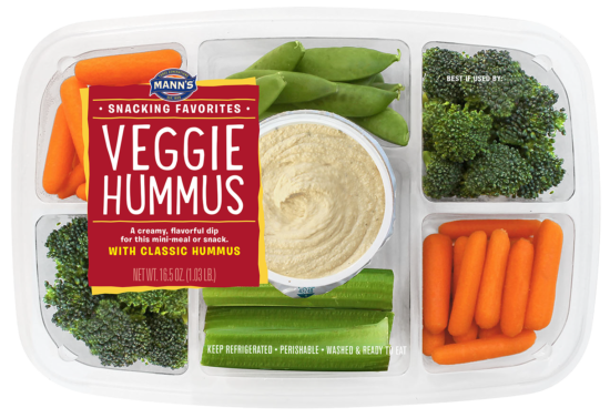 Manns Veggie & Hummus Platter, 468 g
