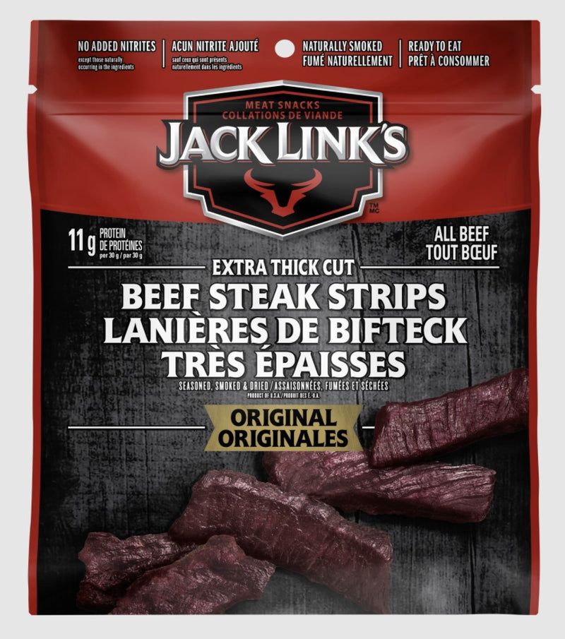 Jack Link's Original Extra Thick Beef Steak Strips, 1 ct
