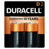DURACELL Alkaline D2 Batteries 2 Pack