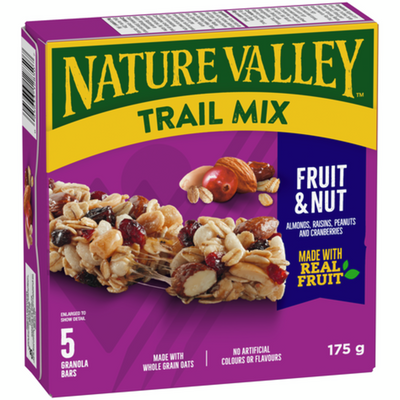 NATURE VALLEY Trail Mix Chewy Granola Bars 175g