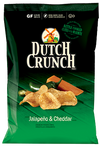 Dutch Crunch Jalapeño & Cheddar Flavoured Crunchy Potato Chips, 1 ct