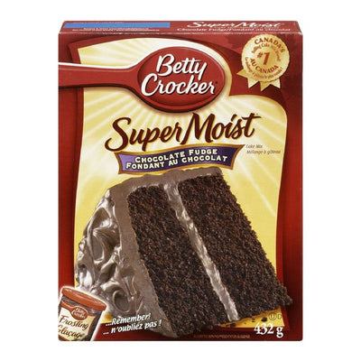 BETTY CROCKER Super Moist Chocolate Fudge Cake Mix 432g