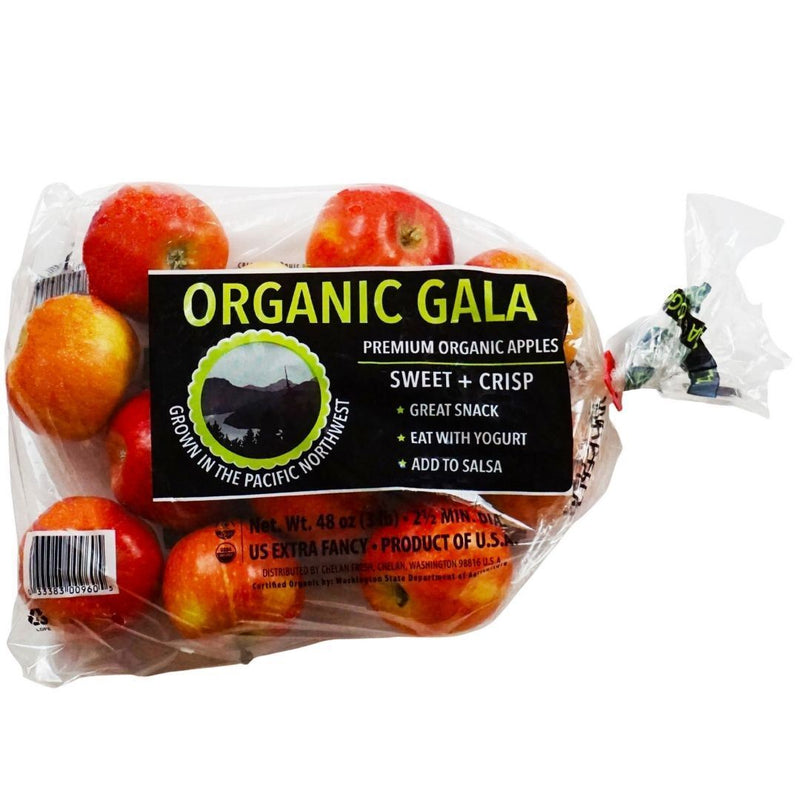 Organic Gala Apples, 48 oz