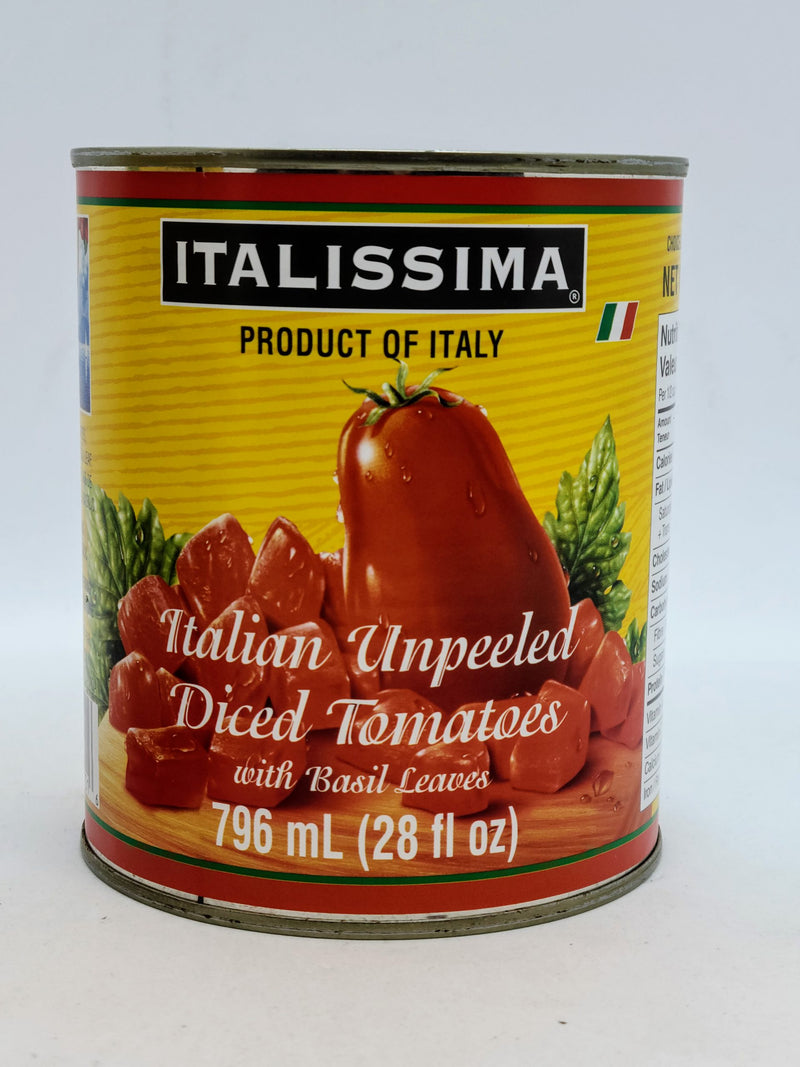 ITALISSIMA Unpeeled Diced Tomato 796ml